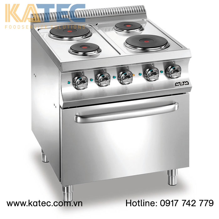 ELECTRIC 04 ROUND PLATES ON ELECTRIC OVEN MODEL E4F77