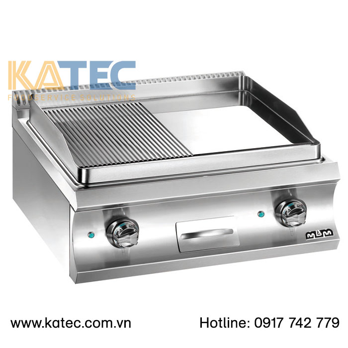 ELECTRIC 1/2 SMOOTH 1/2 RIBBED PLATE TOP MODEL EFT777LR