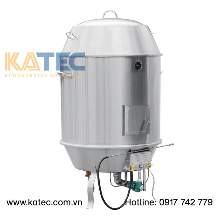 lò quay vịt dùng gas lò quay vịt