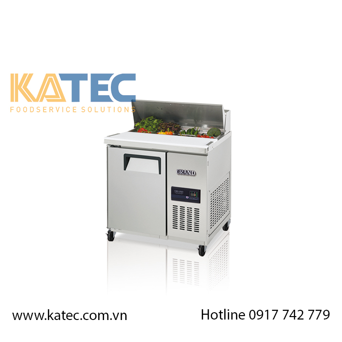 BÀN SALAD 1 CỬA CÓ NẮP