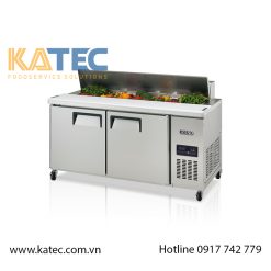 BÀN SALAD 2 CỬA CÓ NẮP MODEL GS-60R-C