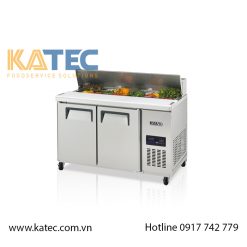 BÀN SALAD 2 CỬA CÓ NẮP MODEL GS-48R-C