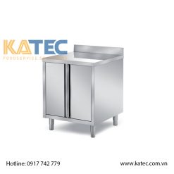 10. CABINET TABLES WITH TWO SWING DOORS WITH BACKSPLASH