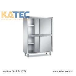 13. DOUBLE CABINETS WITH SLIDING DOORS
