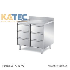 14. TABLES WITH SIX DRAWERS