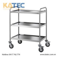 2. TROLLEY WITH THREE BENDING SHELVES